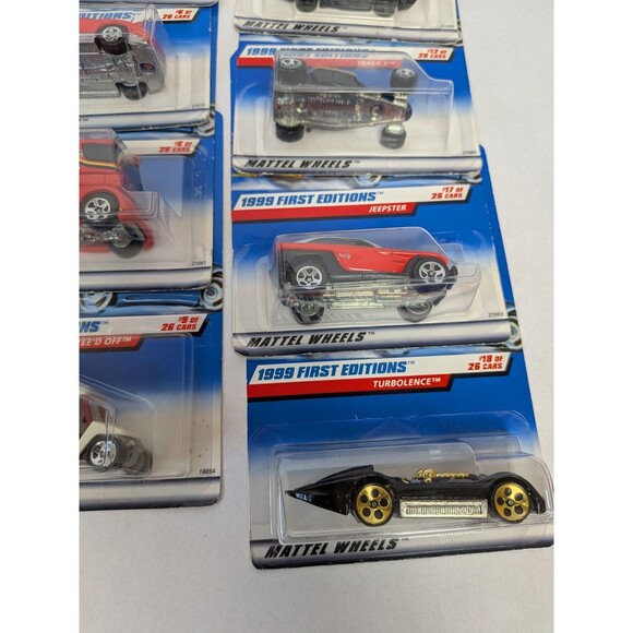 VTG Hot Wheels Cars 1999 First Editions Lot of 12 Different New In Box Monte - Picture 8 of 9